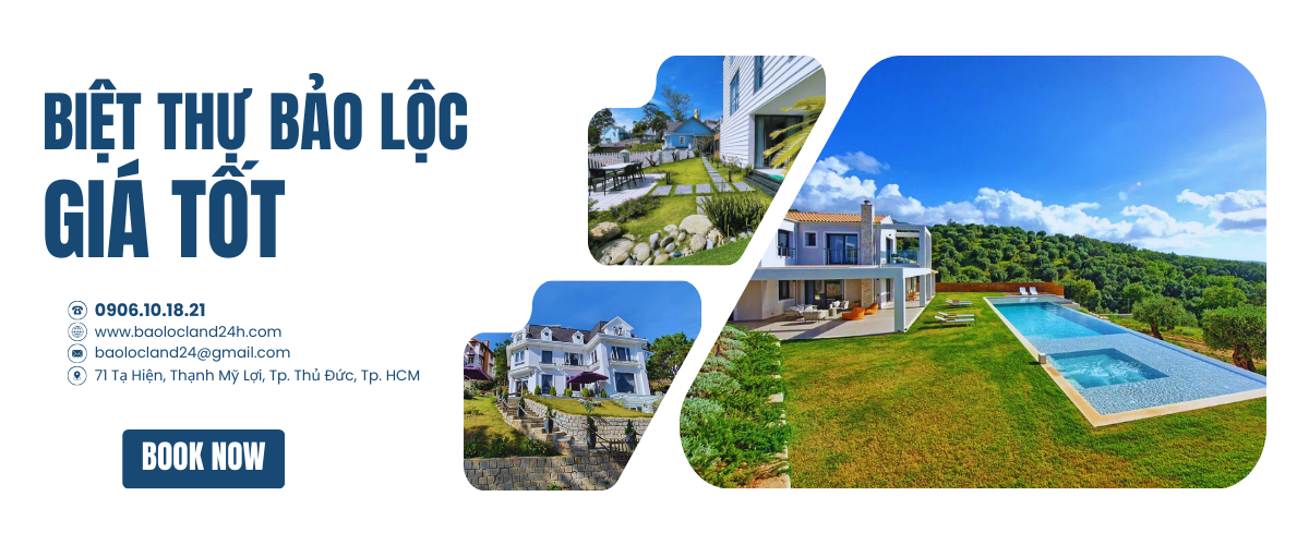 Biệt thự bảo lộc giá tốt