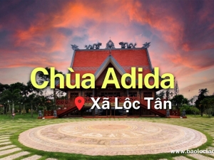 Chùa Adida Bảo Lộc: Kiến Trúc Độc Đáo, Điểm Đến Tâm Linh Hấp Dẫn