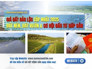 Giá Đất Bảo Lộc Cập Nhật 2025: Đất Nền, Đất Vườn