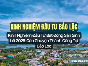Kinh Nghiệm Đầu Tư Bất Động Sản Sinh Lời 2025: Câu Chuyện Thành Công Tại Bảo Lộc