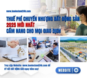 Thuế Phí Chuyển Nhượng Bất Động Sản 2025 Mới Nhất: Cẩm Nang Cho Mọi Giao Dịch ...