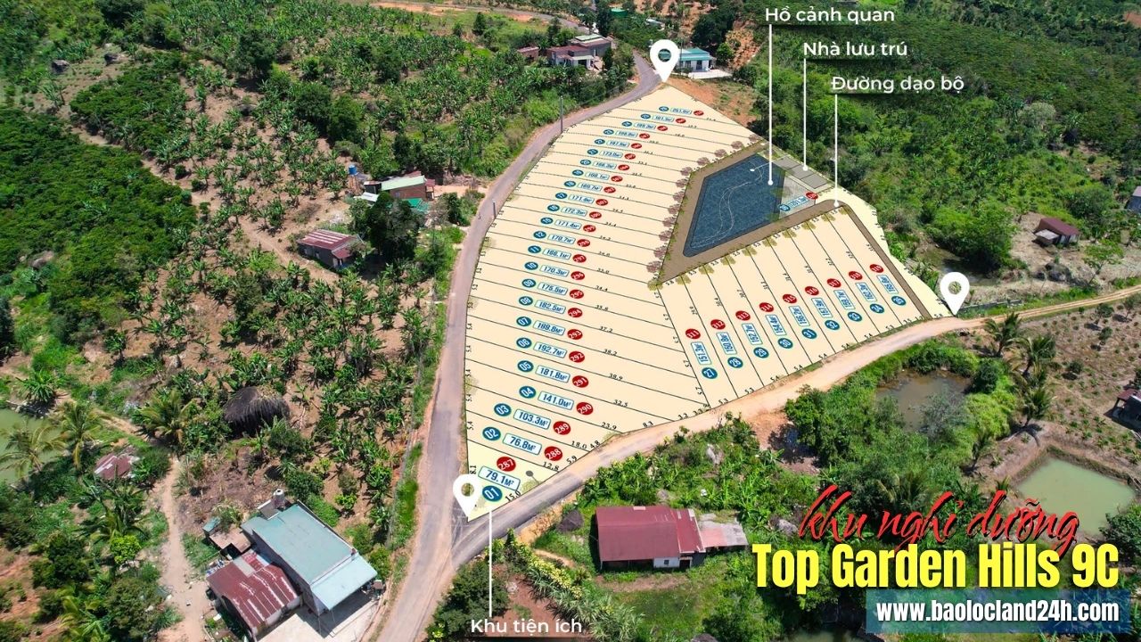 dự án khu nghỉ dưỡng tôp garden hills 9c