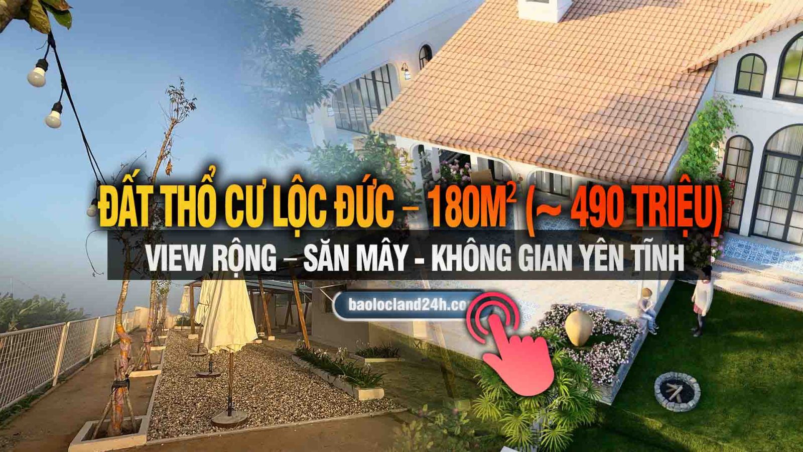 đất nền thổ cư lộc đức