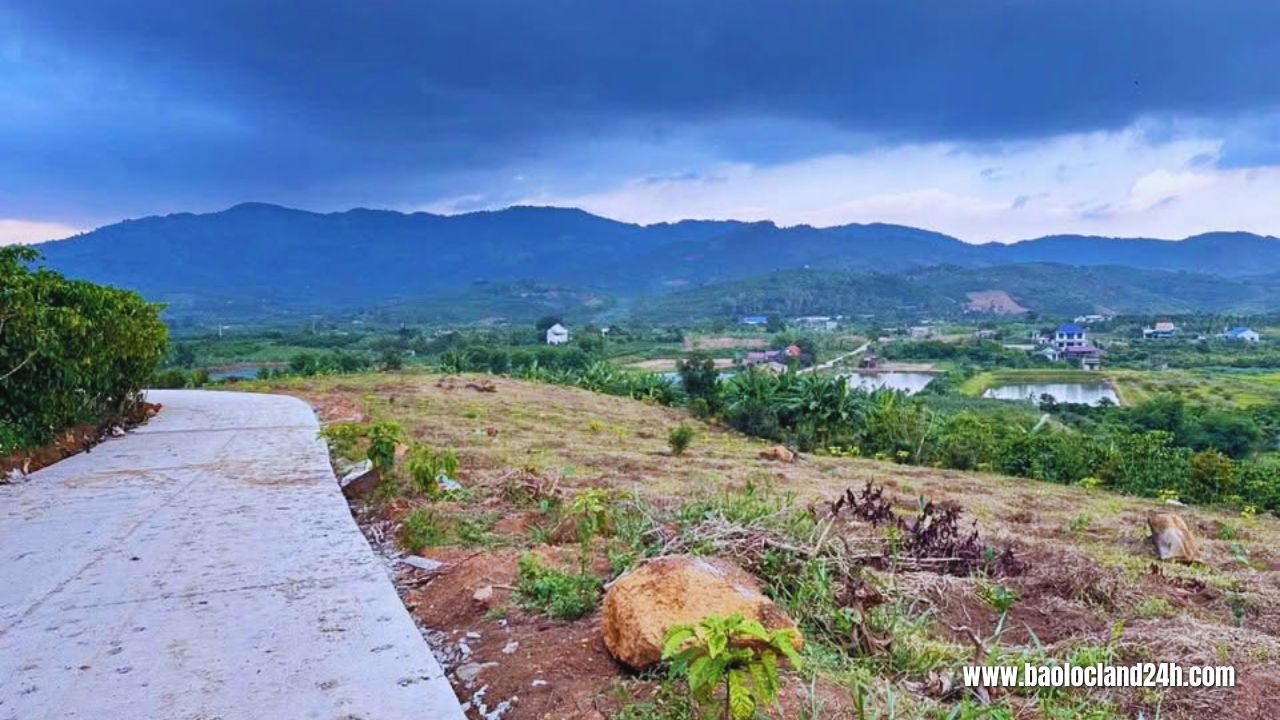 lô đất view đồi xã lộc châu