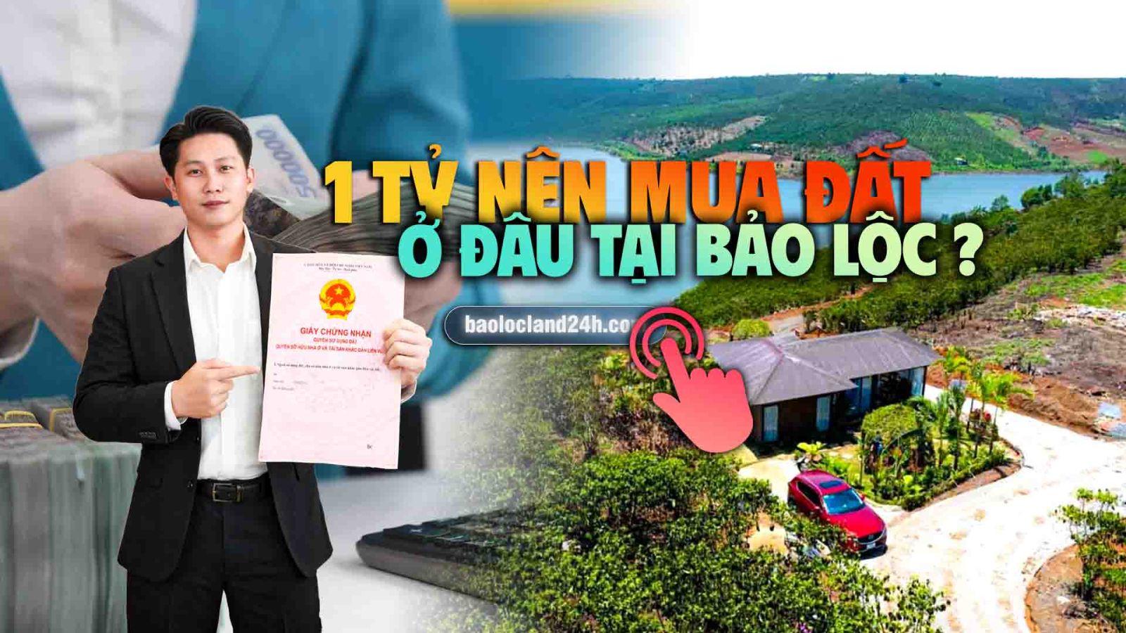 1 tỷ nên mua đất ở đâu bảo lộc