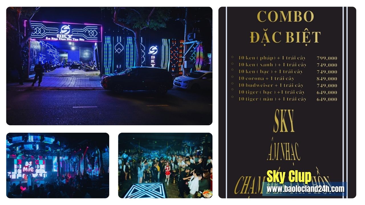 Quán bar Sky Club Bảo Lộc