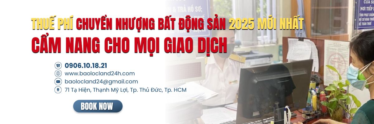 Thuế Phí Chuyển Nhượng Bất Động Sản 2025 Mới Nhất: Cẩm Nang Cho Mọi Giao Dịch