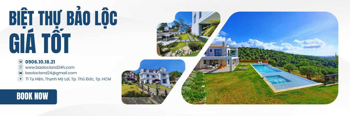 Biệt thự Bảo Lộc giá tốt view đẹp