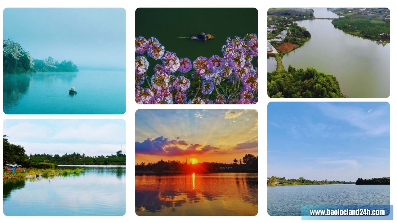 cảnh đẹp hồ nam phương bảo lộc