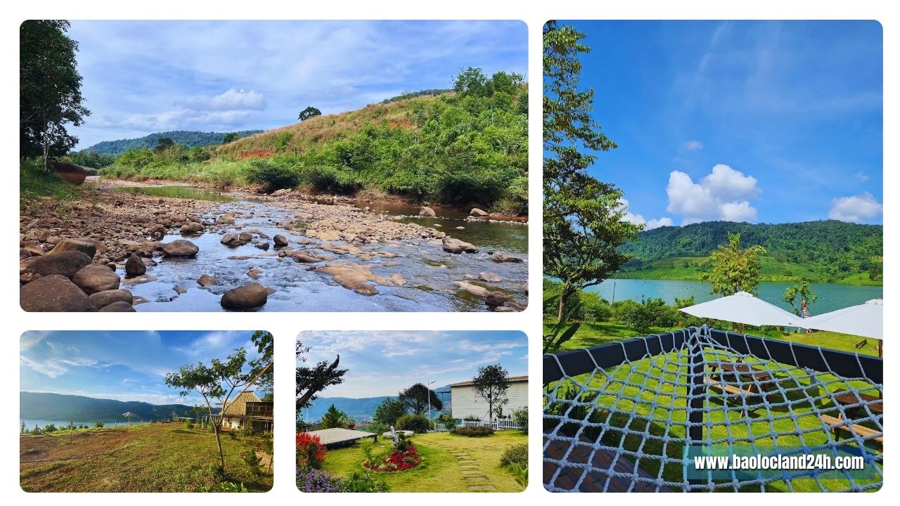 cảnh đẹp quang hồ ngọc bảo lộc