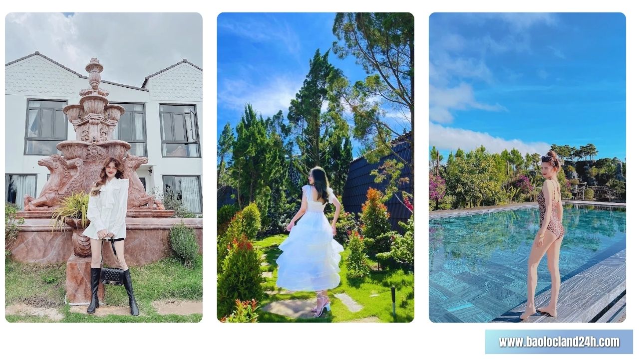 cảnh đẹp trang homestay bảo lộc