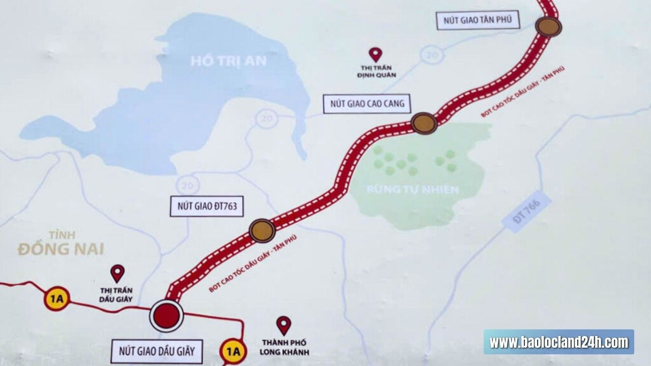 cao tốc dầu giây tân phú