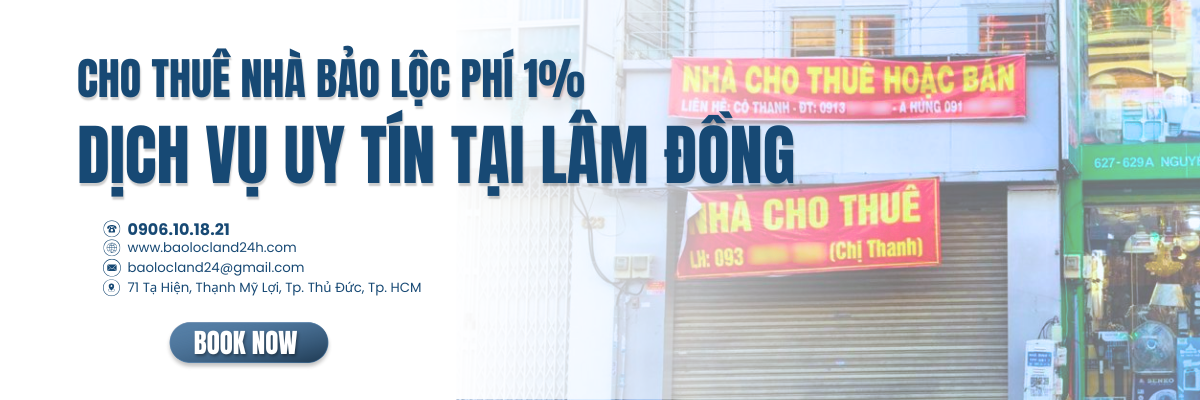 Cho Thuê Nhà Bảo Lộc Phí 1% - Dịch Vụ Uy Tín Tại Lâm Đồng