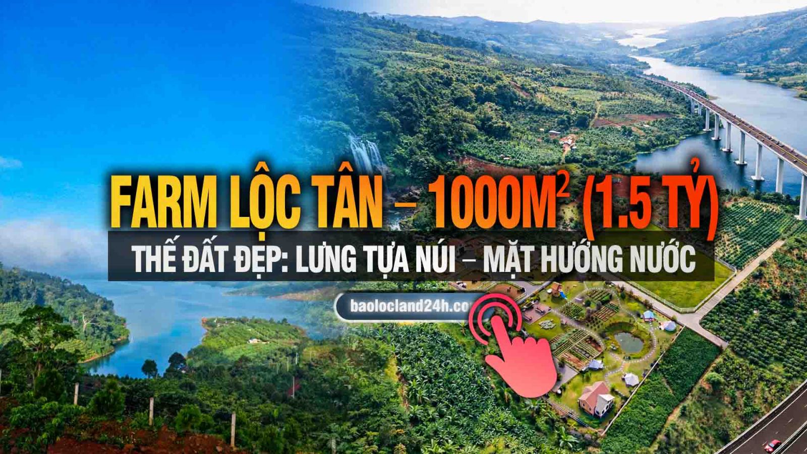 đất nền farm lộc tân