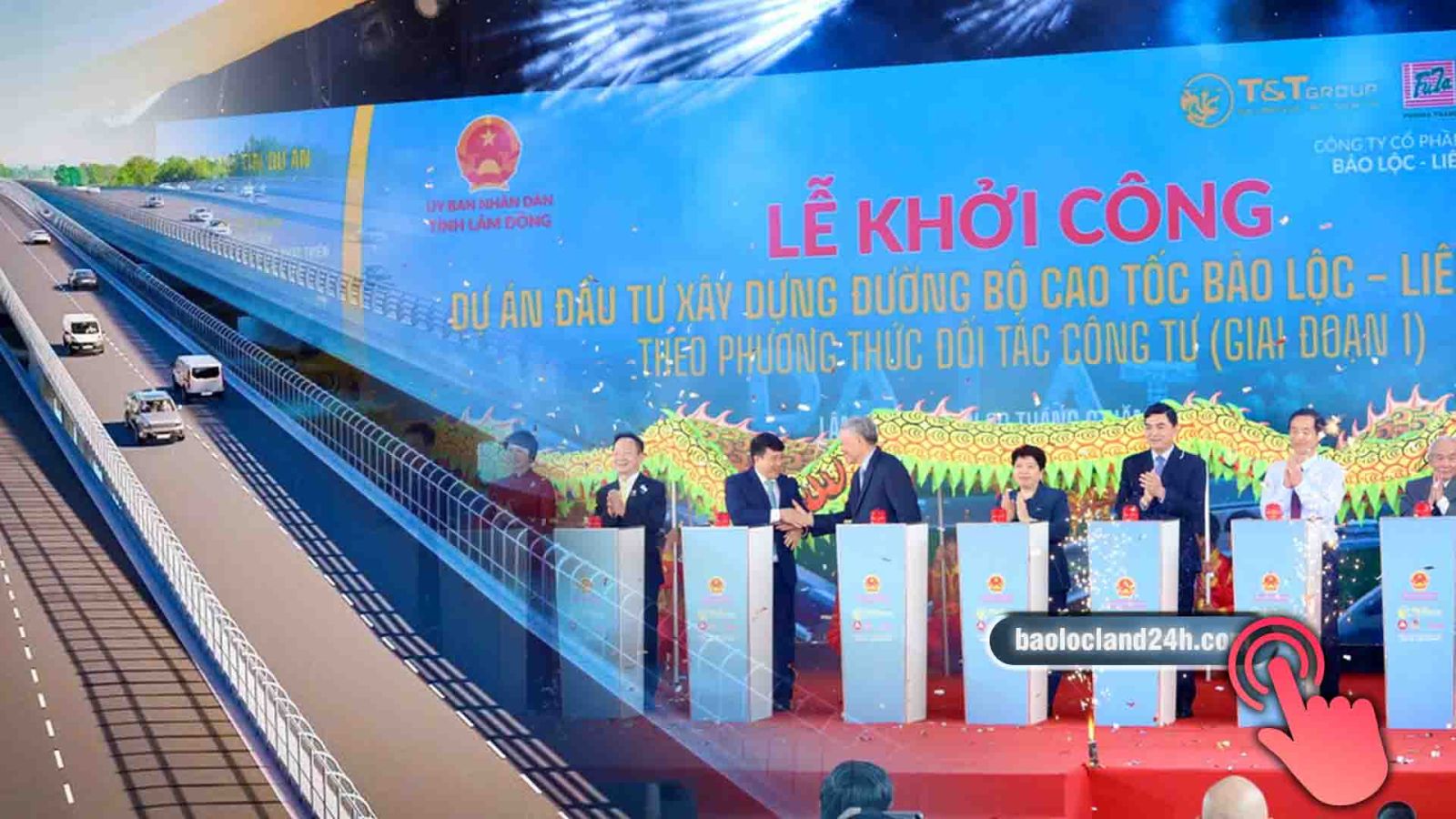 khởi công cao tốc bảo lộc