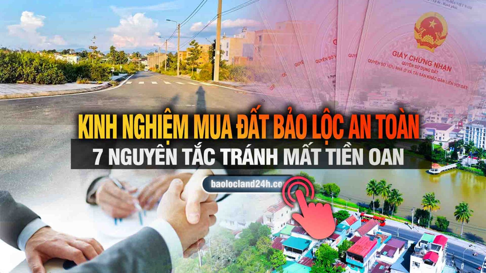 kinh nghiệm mua đất bảo lộc an toàn