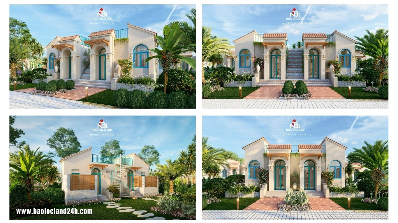 mẫu nhà villa mini diên hie viên villa