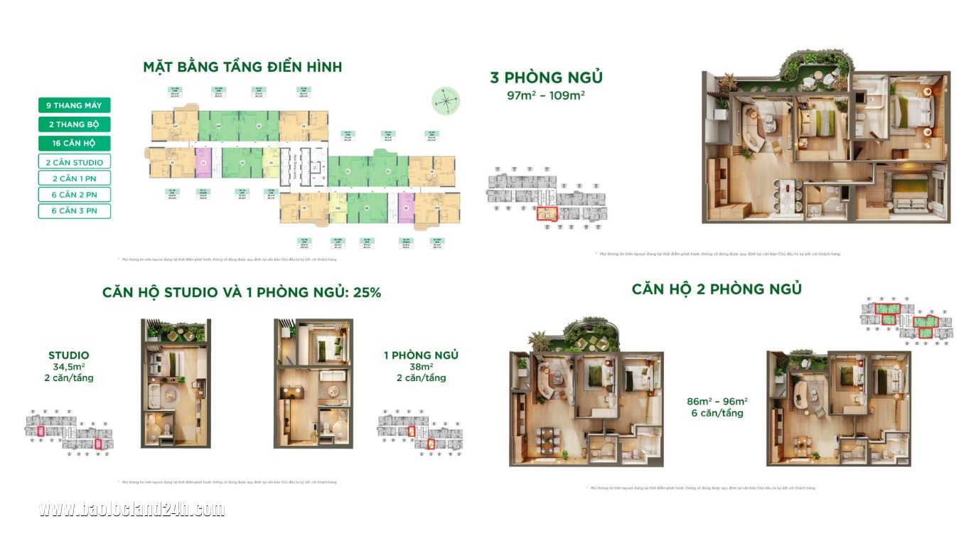mặt bằng phân khu cao tầng Sky retreat Eco retreart