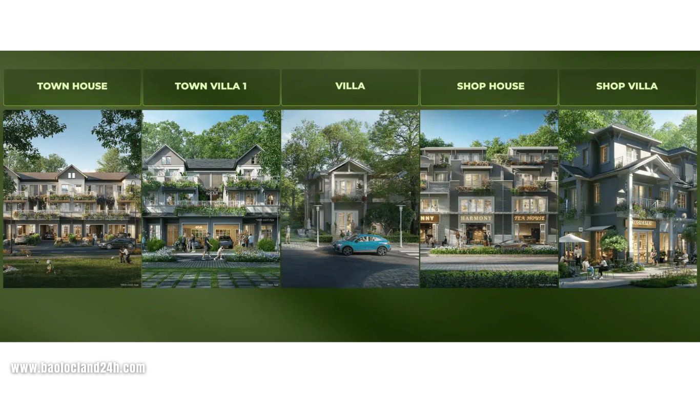 thiết kế và các loại hình sản phẩm của eco retreat