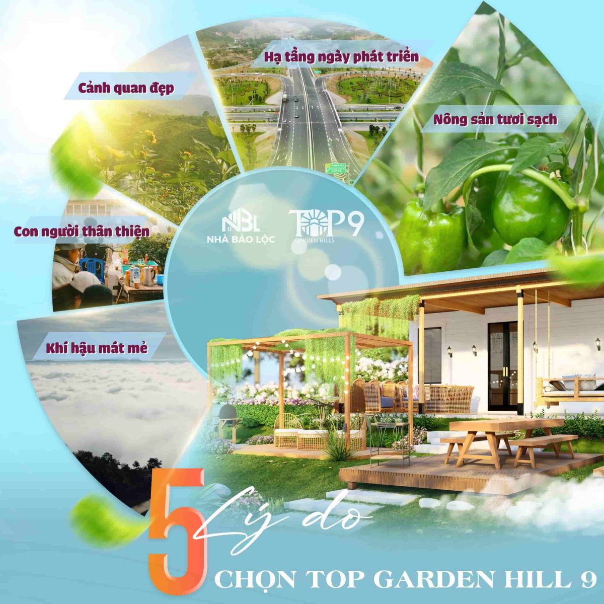 5 lý do nên sở hữu ngay một nền đất tại top garden hill